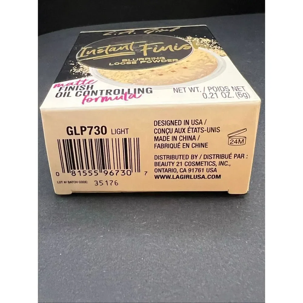 LA Girl Instant Finish Blurring Loose Powder Light GLP730